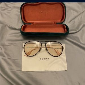 Gucci Peach Aviators *Authentic*